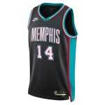 Maillot NBA Memphis Grizzlies Zach Edey Nike 2025-26 Classic Edition Noir Swingman - Homme